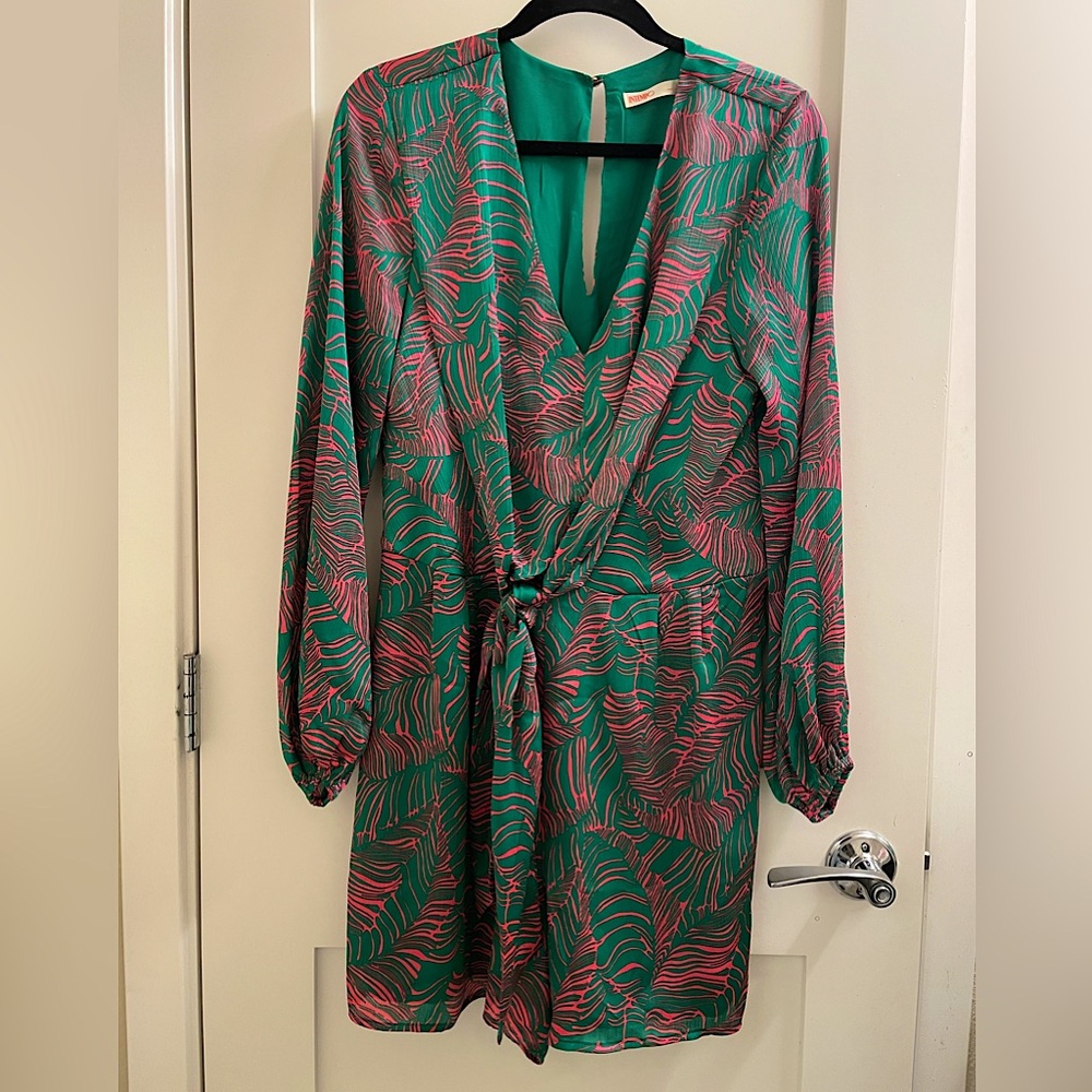 INTEMPO long sleeve tie Romper